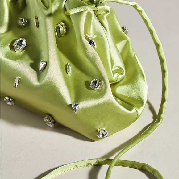 The Frankie Clutch  Satin Rhinestone - Picture 3 of 3